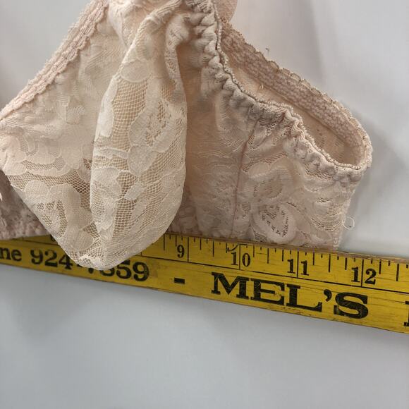 Ball Women's Crochet Laces Sexy Push Up Bra Adjustable Straps Tan Size 36C - Picture 5 of 5